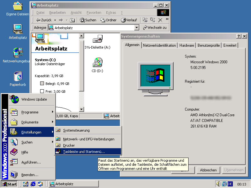 Bild zur Frage: Welche Windows-NT-Version ist Windows 2000?
